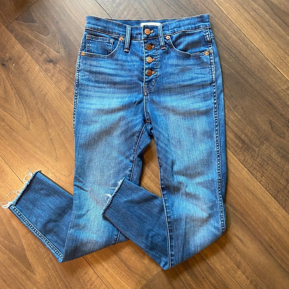 Madewell 10" High-Rise Skinny Crop - Size 26